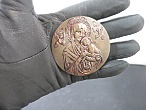Lady Of Mount Carmel Blessed Virgin Mary Christ Child Mirror
